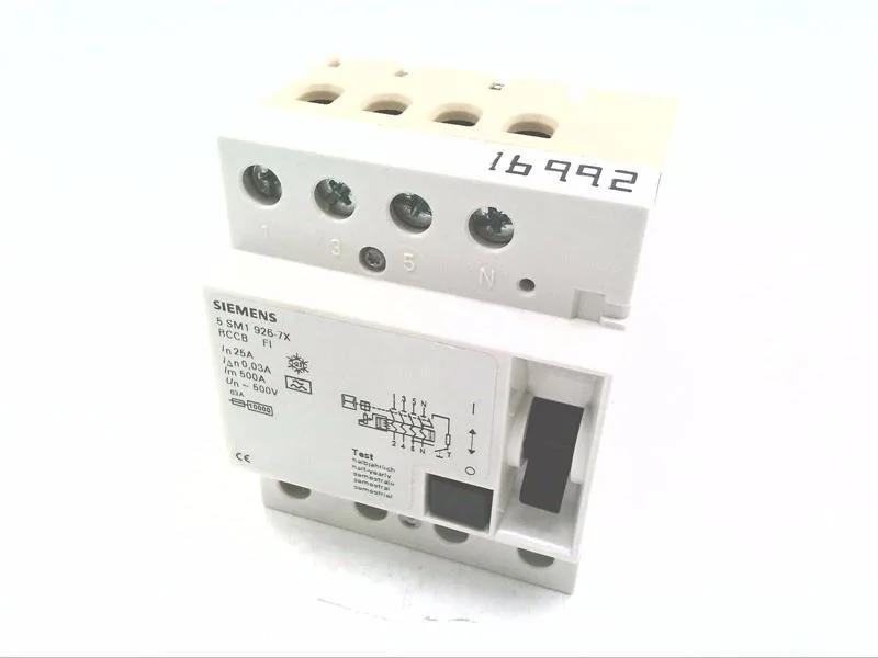Siemens 5SM1926-7X — Residual Current Breakers (RCCB/RCBO) (image 2)