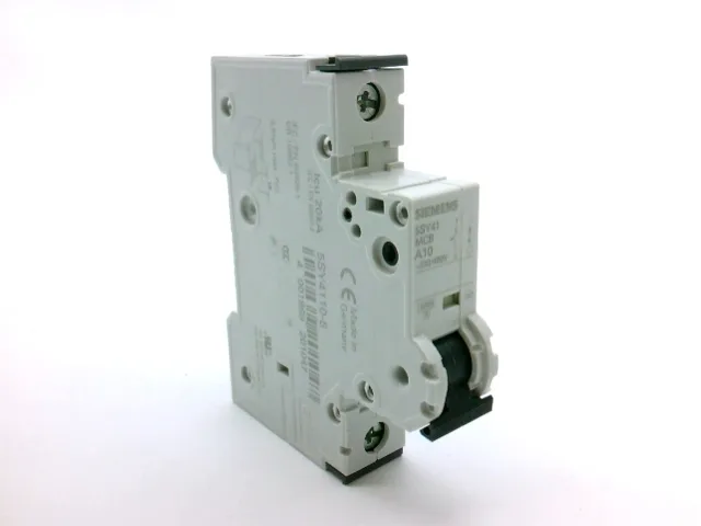 Siemens 5SY4110-5 — 1-Pole MCB (DIN Rail) (image 4)