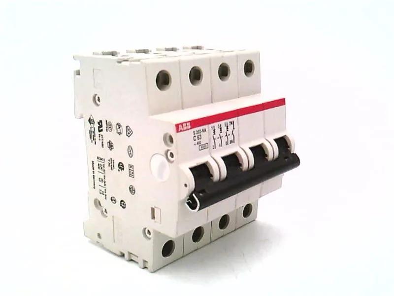 ABB 2CDS253103R0634 — 4-Pole MCB (DIN Rail) (image 3)