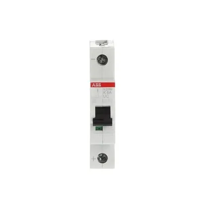 ABB S201MUC-K6 — 1-Pole MCB (DIN Rail)