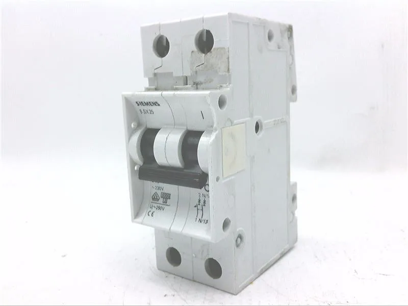 Siemens 5SX2516-6 — 2-Pole MCB (DIN Rail) (image 2)