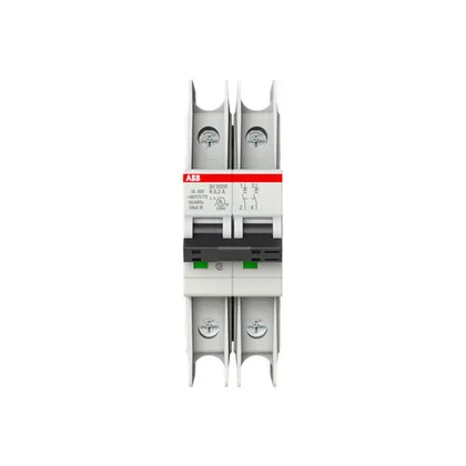 ABB SU202M-K0.2 — 2-Pole MCB (DIN Rail) (image 2)