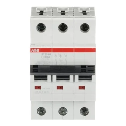 ABB ST203M-C30 — 3-Pole MCB (DIN Rail) (image 4)