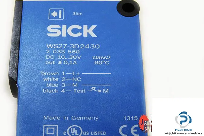 SICK WS27-3D2430 — Photoelectric Sensors (image 5)