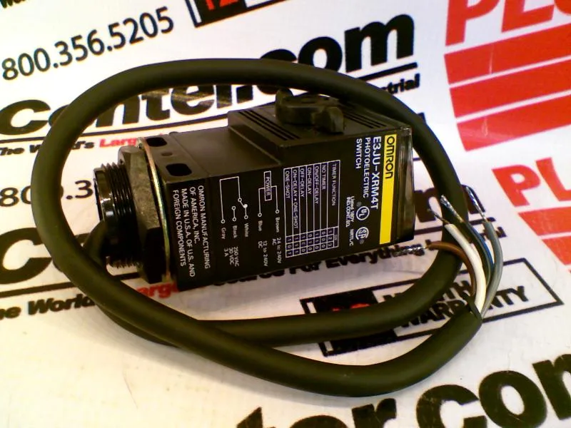 Omron E3JU-XRM4T — Photoelectric Sensors (image 3)