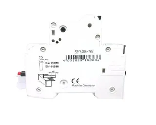 Siemens 5SY6106-7BB — Miniature Circuit Breakers (MCB)