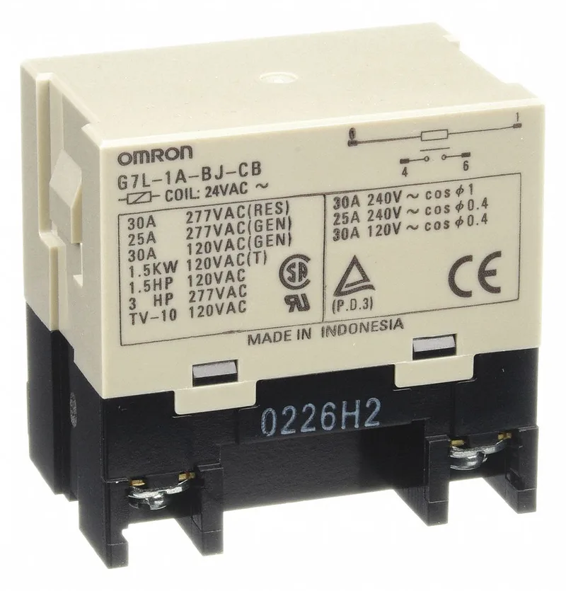 Omron G7L-1A-BJ-CB-AC24 — General Purpose Relays