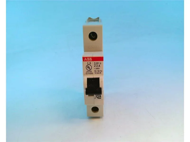 ABB S201U-Z2 — 1-Pole MCB (DIN Rail) (image 3)