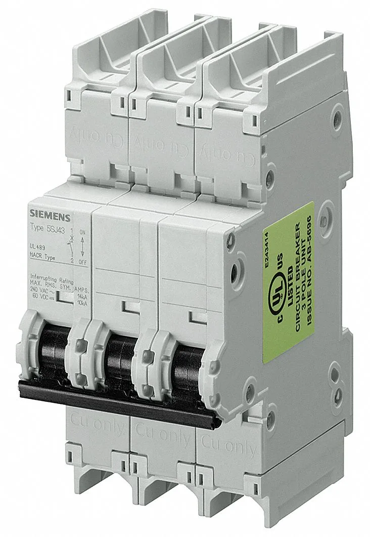 Siemens 5SJ4305-8HG41 — 3-Pole MCB (DIN Rail) (image 2)