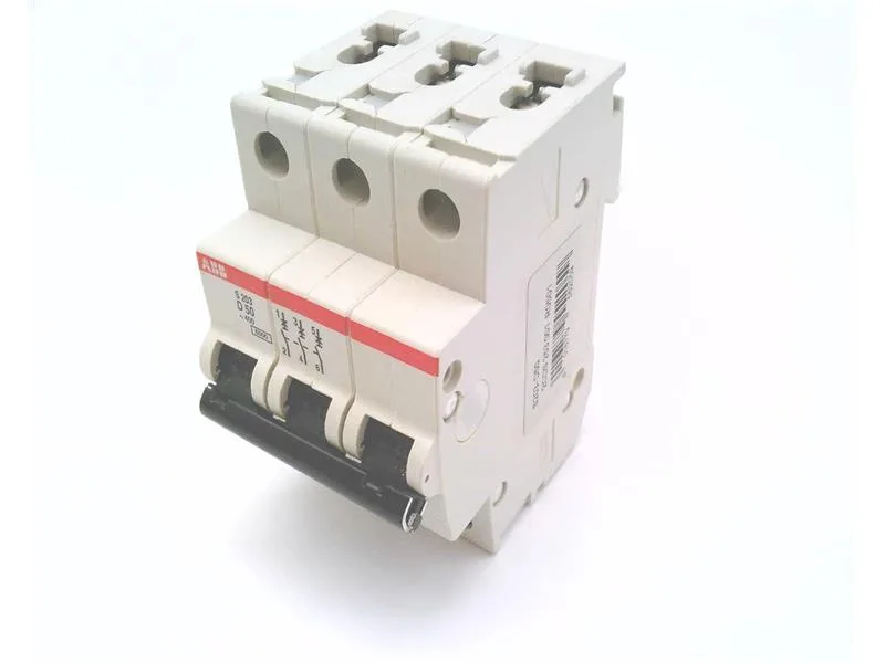 ABB S203-D50 — 3-Pole MCB (DIN Rail)