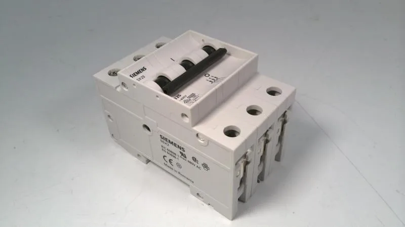 Siemens 5SX2325-6 — 3-Pole MCB (DIN Rail)