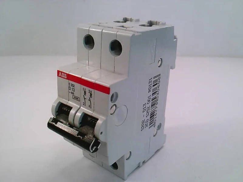 ABB S202-D13 — 2-Pole MCB (DIN Rail) (image 2)
