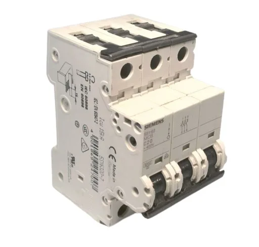 Siemens 5SY6320-7 — 3-Pole MCB (DIN Rail) (image 2)