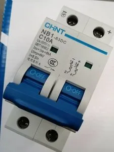 Chint NB1-63DC — Residual Current Breakers (RCCB/RCBO)