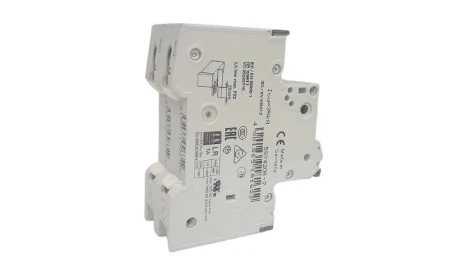 Siemens 5SY4206-7 — 2-Pole MCB (DIN Rail) (image 3)