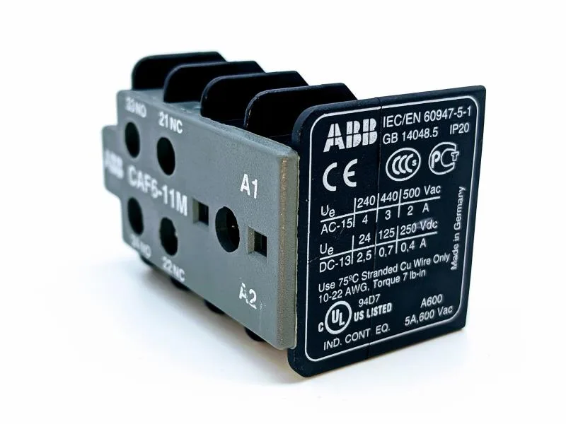 ABB CAF6-11M — Auxiliary Contacts (image 2)