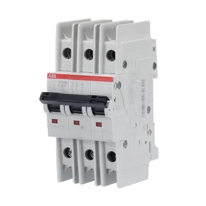 ABB SU203M-K20 — 3-Pole MCB (DIN Rail) (image 3)