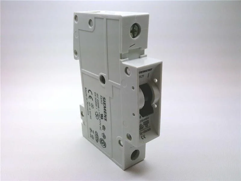 Siemens 5SX2106-7 — 1-Pole MCB (DIN Rail) (image 4)