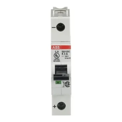 ABB S201UDC-K3 — 1-Pole MCB (DIN Rail) (image 3)