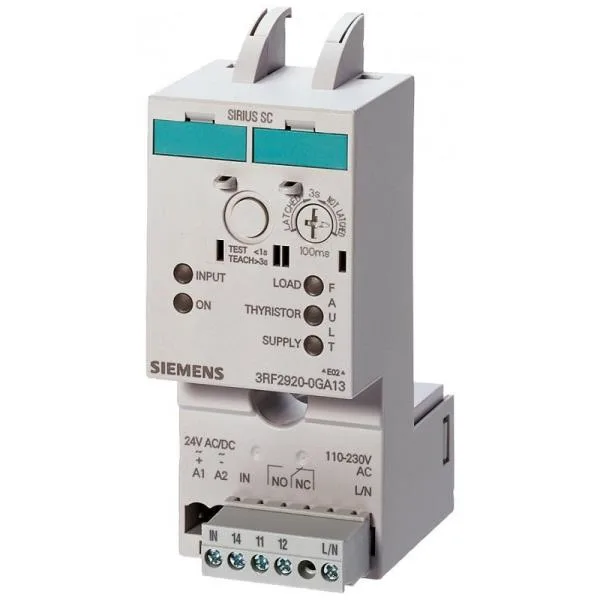 Siemens 3RF2920-0GA13 — Solid State Relays (image 2)
