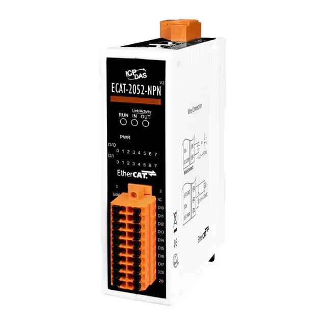 ICP DAS ECAT-2052-NPN — PLC Communication Modules