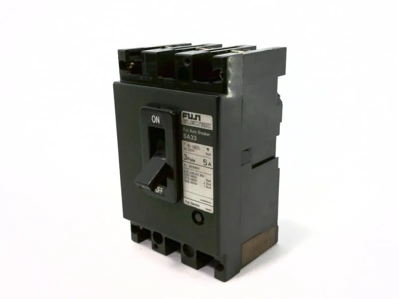 Fuji Electric SA33-5 — Molded Case Circuit Breakers (MCCB)
