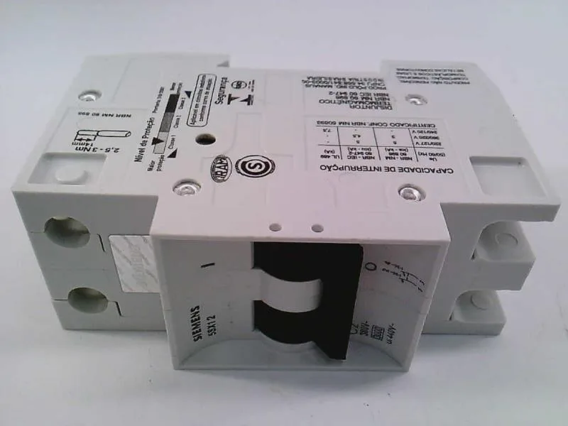 Siemens 5SX1-202-7 — Miniature Circuit Breakers (MCB) (image 2)