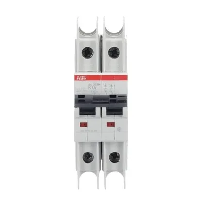 ABB SU202M-K1 — 2-Pole MCB (DIN Rail) (image 2)