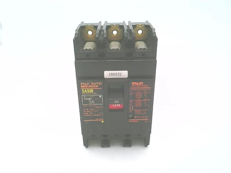 Fuji Electric BB3ASB-003 — Miniature Circuit Breakers (MCB) (image 2)