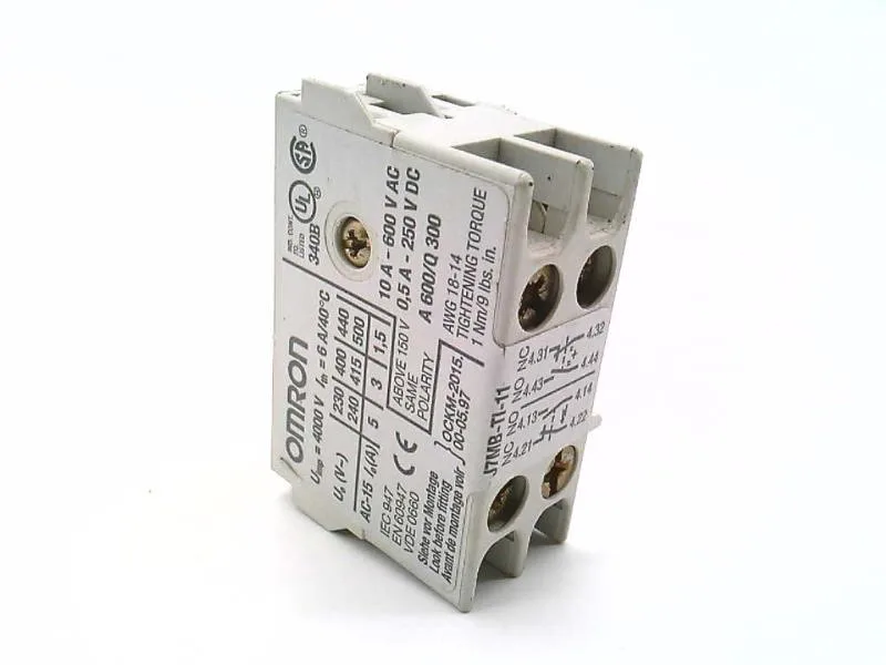 Omron J7MB-TI-11 — Motor Starters (image 2)