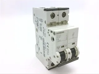 Siemens 5SY4204-7 — 2-Pole MCB (DIN Rail) (image 3)