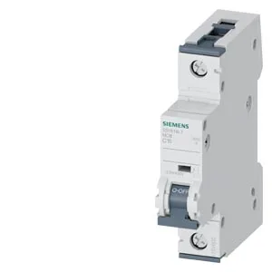 Siemens 5SY6118-7 — 1-Pole MCB (DIN Rail)