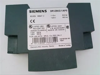 Siemens 3RV2902-1AF0 — Motor Protection Circuit Breakers (MPCB)