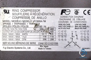 Fuji Electric VFC600A-7W — Industrial Fans & Blowers (image 4)