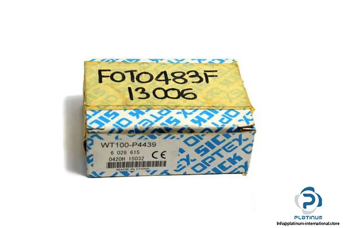 SICK WT100-P4430 — Proximity Sensors (image 3)