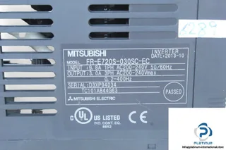 Mitsubishi Electric FR-E720S-030SC-EC — AC Drive (VFD) 240V (image 3)
