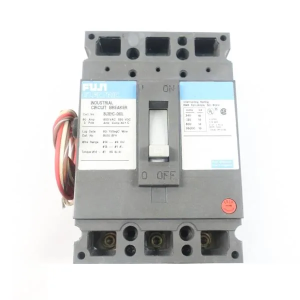 Fuji Electric BU3EHC-060L — Molded Case Circuit Breakers (MCCB)
