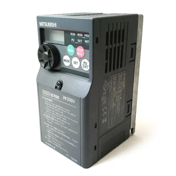 Mitsubishi Electric FR-D720-0.2K — AC Drive (VFD) 240V