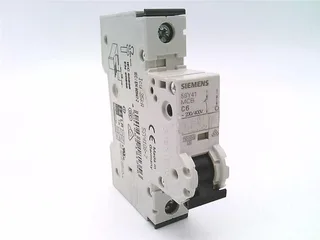 Siemens 5SY4106-7 — 1-Pole MCB (DIN Rail) (image 5)