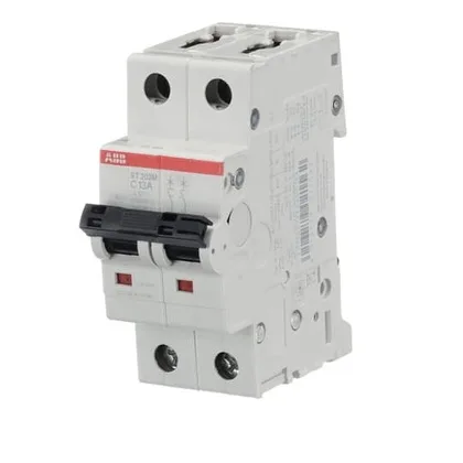 ABB ST202M-C13 — 2-Pole MCB (DIN Rail) (image 2)