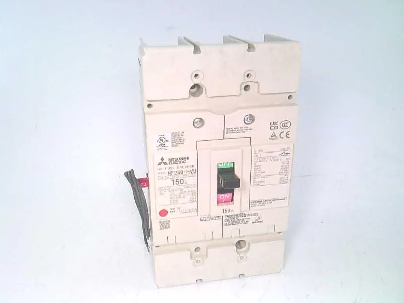 Mitsubishi Electric NF250-HVU3P150A1L — Molded Case Circuit Breakers (MCCB) (image 2)