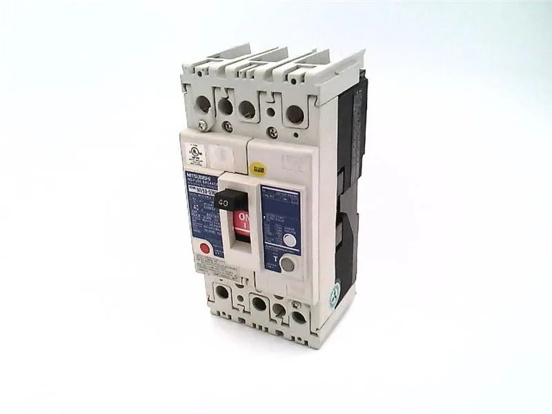 Mitsubishi Electric NV50-SWU-3P-40A-AC100-200V-30MA — Molded Case Circuit Breakers (MCCB) (image 2)