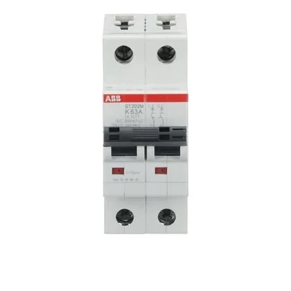 ABB ST202M-K63 — 2-Pole MCB (DIN Rail) (image 2)