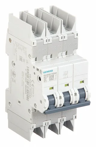 Siemens 5SJ4330-7HG42 — 3-Pole MCB (DIN Rail) (image 2)