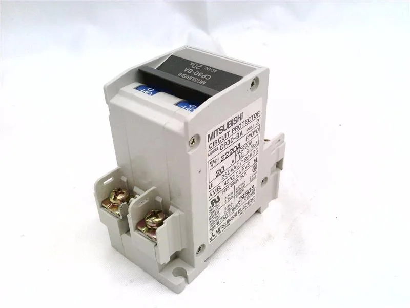 Mitsubishi Electric CP30BA2P1M20A — Miniature Circuit Breakers (MCB) (image 3)