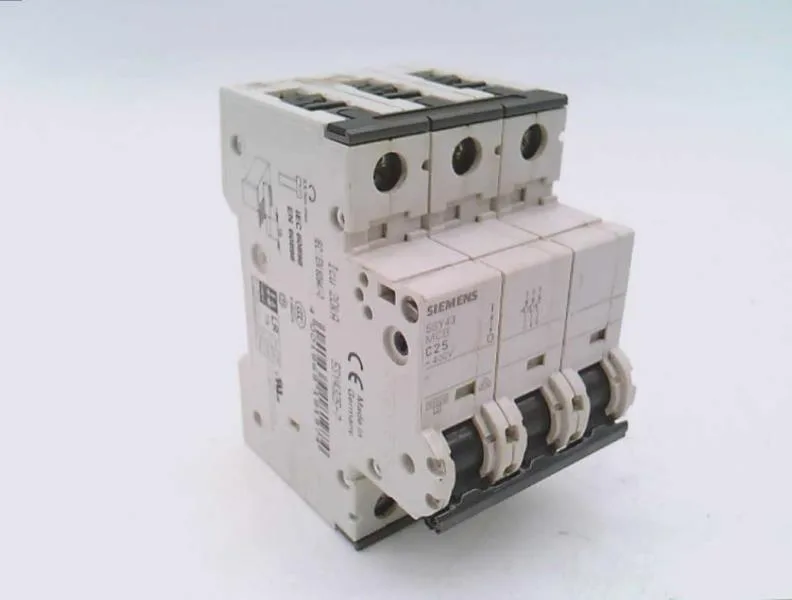 Siemens 5SY4325-7 — 3-Pole MCB (DIN Rail) (image 2)
