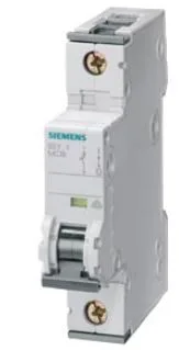 Siemens 5SY4116-6 — 1-Pole MCB (DIN Rail) (image 2)