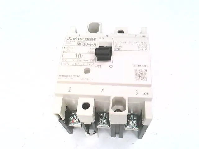 Mitsubishi Electric NF30-FA-3P-10A — Molded Case Circuit Breakers (MCCB) (image 2)