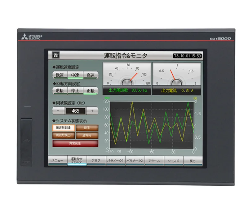 Mitsubishi Electric GT2710-STBD — HMI Operator Interfaces (image 2)