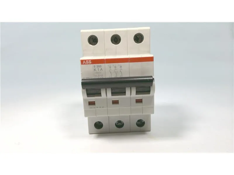 ABB S203-K1 — 3-Pole MCB (DIN Rail)